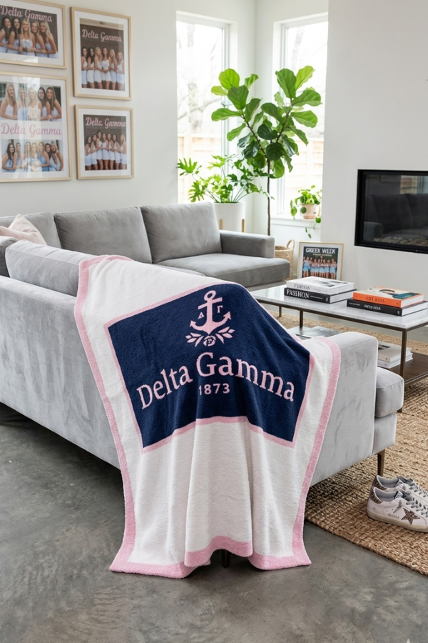 Delta Gamma Luxury Blanket PREORDER