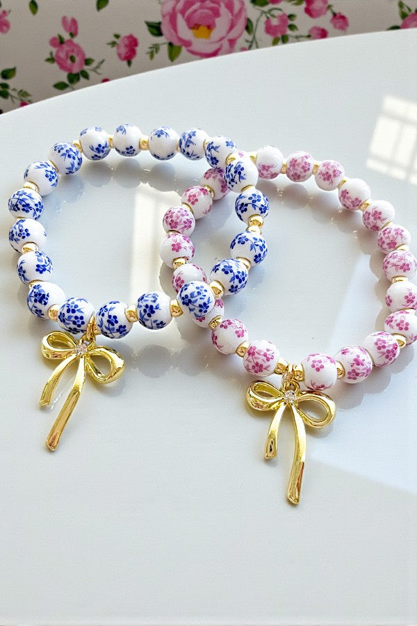 Jen Floral Beaded Bracelets