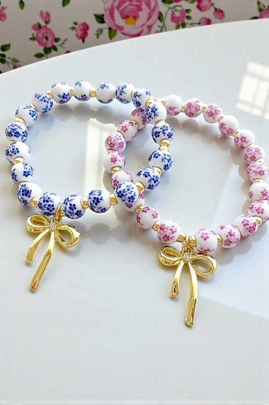 PREORDER Jen Floral Beaded Bracelets