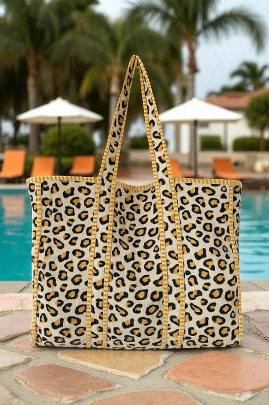 PREORDER The Wild One Cheetah Print Tote Bag