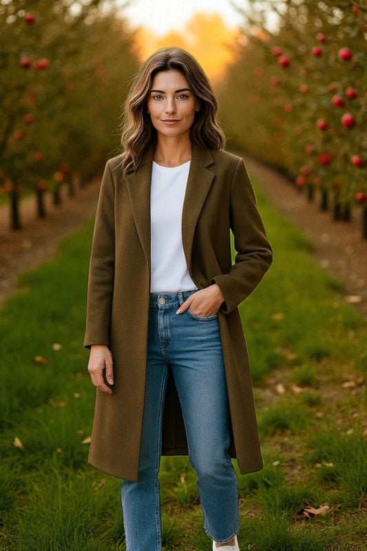 Juliette Olivia Mid-Length Coat