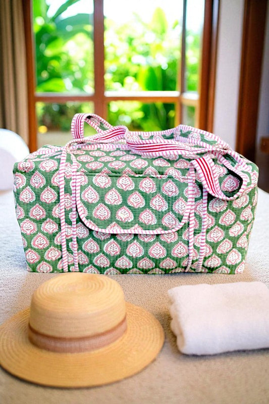 PREORDER Carry On Cutie Floral Duffle Bag